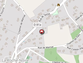 Carte de Mairie à Roche-noire (la)