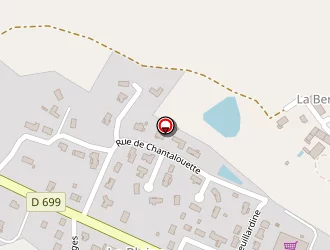 Carte de Les Trois Pétales à Cussac