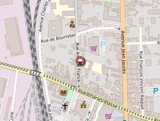 Carte de A La Confiance à Saint-fons