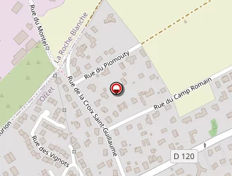 Carte de Fm Construction à Orcet