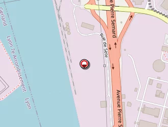 Carte de Suez Rv Centre Est Valorisation à Saint-fons