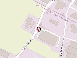 Carte de Benthor à Saint-priest