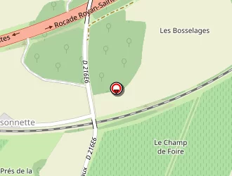 Carte de Labadie André à Saintes