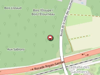 Carte de Ratier Thierry à Saintes