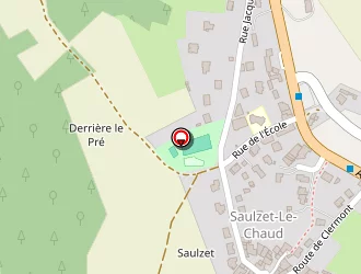 Carte de Espaces Verts Saulzet à Romagnat