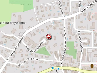 Carte de Amozaco à Chaponost