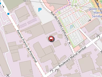 Carte de Mos à Vénissieux