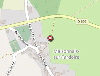 Carte de Dent Péter à Maisonnais-sur-tardoire