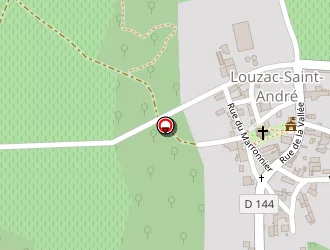 Carte de Ecoles à Louzac-saint-andré