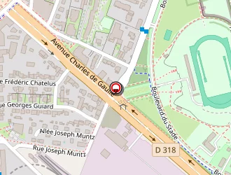 Carte de Bh Formation Conseil à Vénissieux