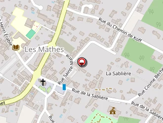 Carte de Espace Multi-loisirs à Mathes (les)