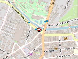 Carte de Jamet Jacqueline à Oullins