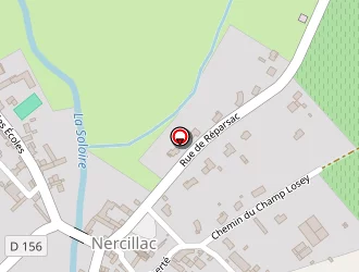 Carte de Mandon Rougier (earl) à Nercillac