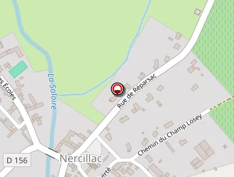 Carte de Mandon Rougier à Nercillac