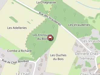 Carte de Proffit à Luchat