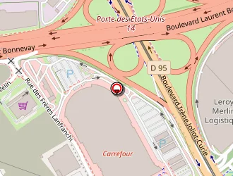 Carte de Carrefour Drive à Vénissieux