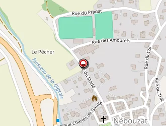 Carte de Blateyron Daniel à Nébouzat