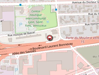 Carte de E.leclerc Drive à Vénissieux