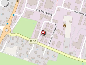 Carte de Jénéric à Brindas