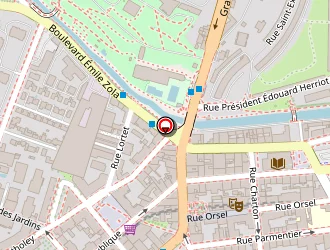 Carte de Entreprise Triangles à Oullins