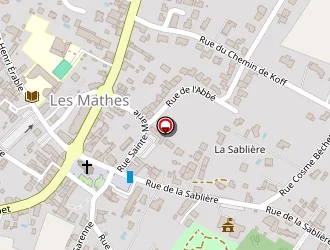 Carte de Café Du Centre à Mathes (les)