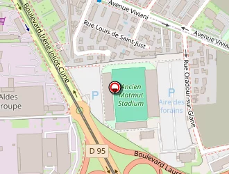 Carte de Carrefour Planet à Vénissieux