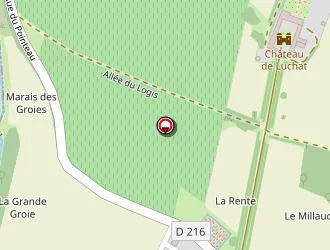 Carte de Charrier Gérard à Luchat