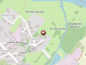 Carte de Feu De Chêne à Gonds (les)