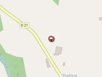 Carte de De Teyfon (gaec) à Gorre