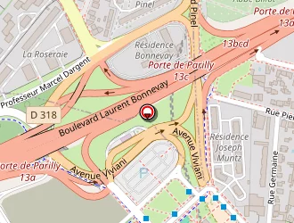 Carte de Bouvard (ets) à Vénissieux