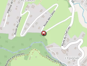 Carte de Les Travaux De Cornillon à Thénésol