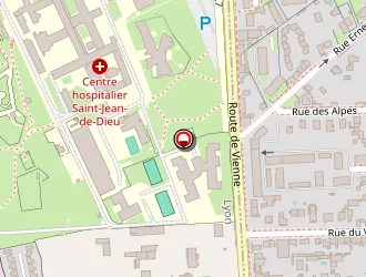 Carte de Godard Frédéric à Vénissieux