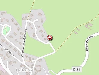 Carte de Denis Gérard à Haute-rivoire