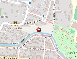 Carte de Aux Fleurs Du L'yzeron à Oullins