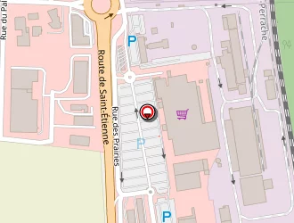 Carte de Mc Donalds à Feurs