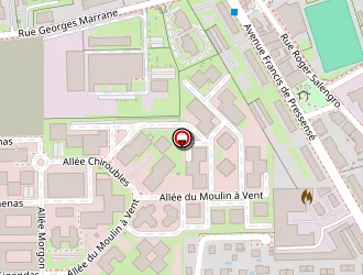 Carte de Baudras Céline à Vénissieux