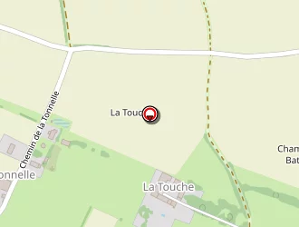 Carte de Complexe Sportif De La Touche à Chaniers