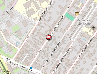 Carte de Aldes à Vénissieux