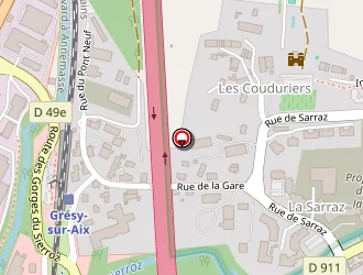 Carte de Scorel à Grésy-sur-aix