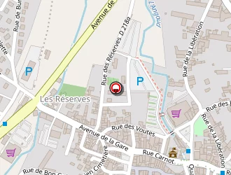 Carte de Auto Ecole Paulet à Billom