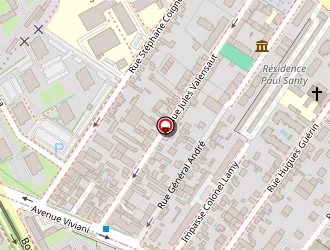 Carte de Esthetique Sandrine à Lyon