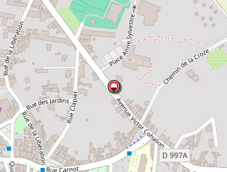 Carte de Batisse Michelle à Billom