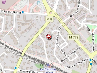 Carte de Café De La Gare à Cendre (le)