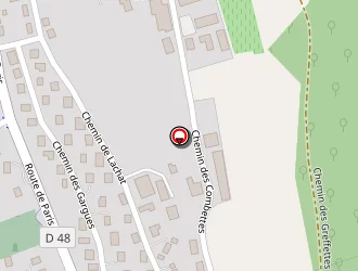 Carte de Duraz à Brison-saint-innocent