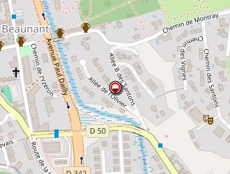 Carte de Megastore à Oullins