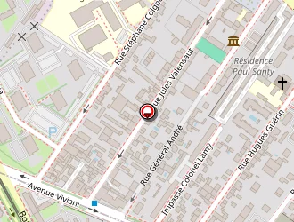 Carte de Auto Ecole Sud Est à Vénissieux