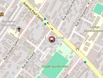 Carte de Sandrine Esthétique à Lyon