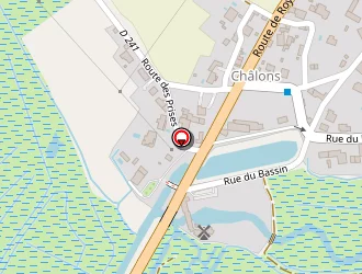 Carte de Le Moulin De Châlons à Gua (le)