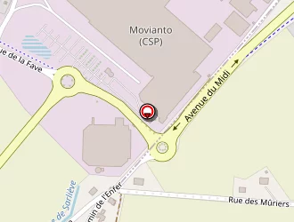 Carte de Export Pharma à Cournon-d'auvergne