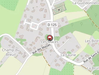 Carte de Lutaud-arsivaud Gillett à Pessines